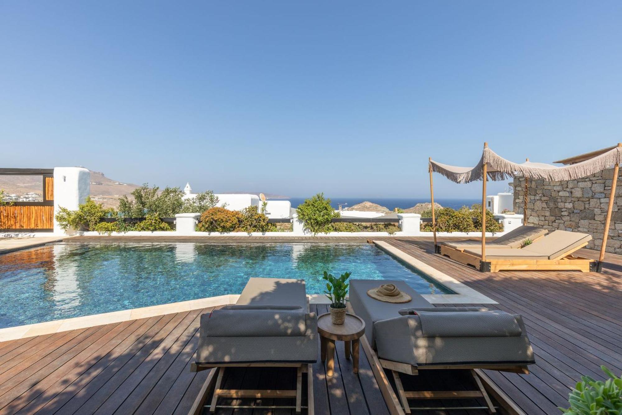 Myconian Platinum Senior & Deluxe Villas Kalafati Exteriör bild
