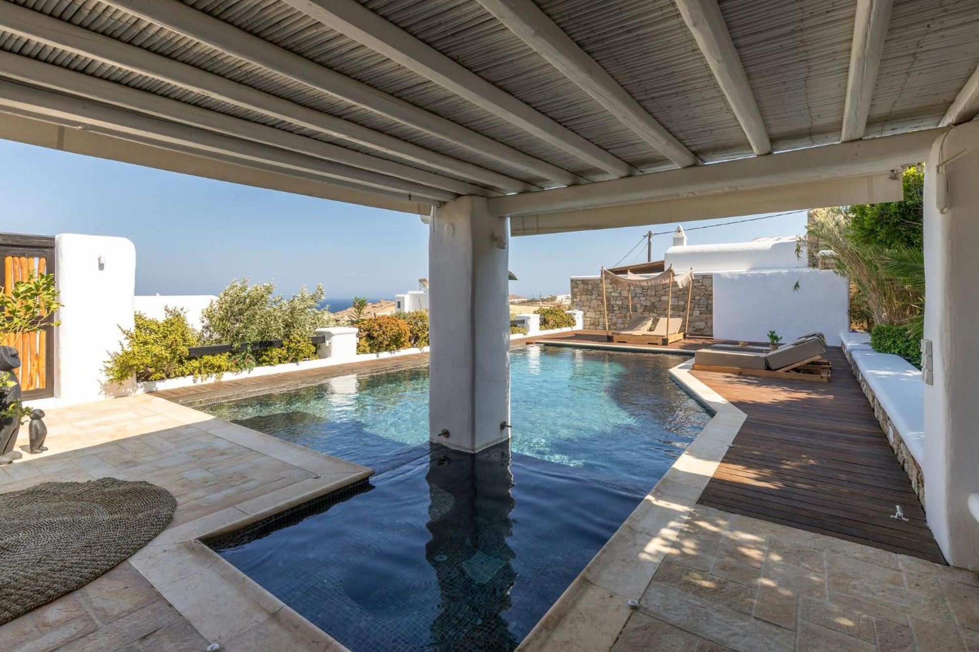 Myconian Platinum Senior & Deluxe Villas Kalafati Exteriör bild